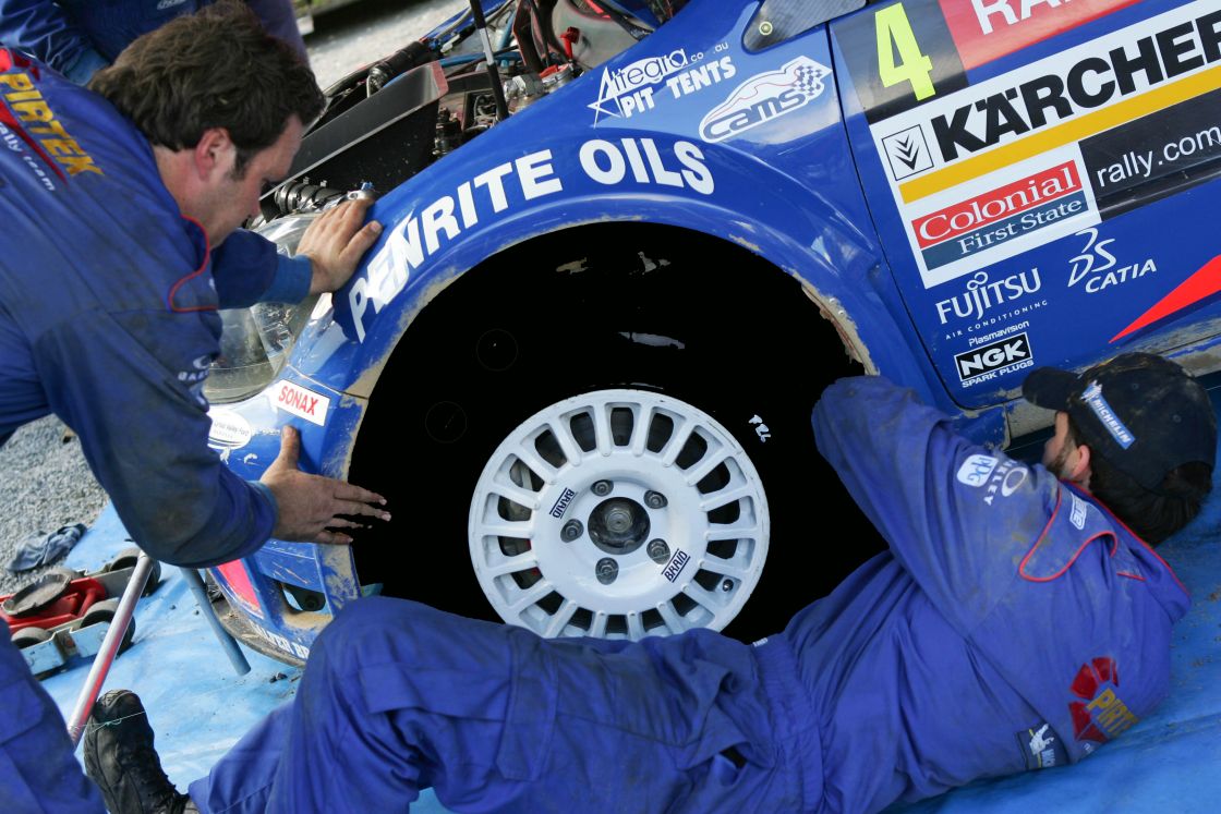 Ford Australia with BRAID Winrace Acropolis wheels