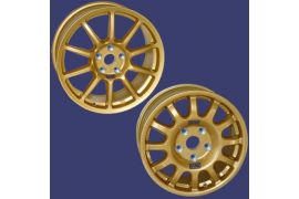 New Fullrace wheels in gold colour