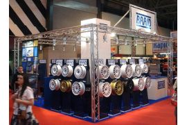 Stand motor show Birmingham  y Winrace A 7 1/2'' x 16''